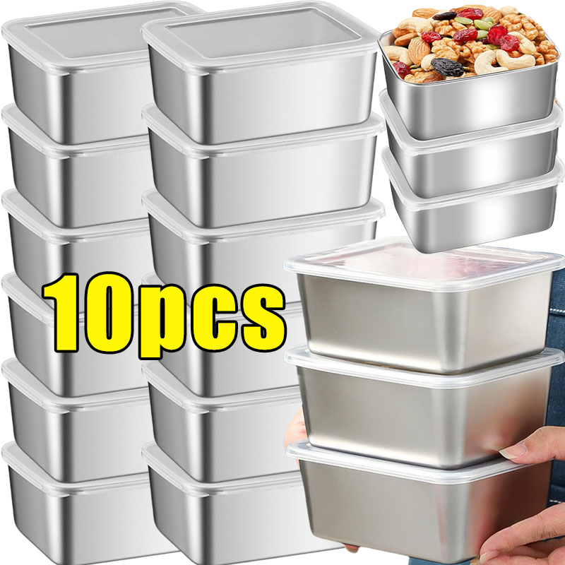 Food Storage Meals - Vorratsbehälter für Lebensmittel aus Edelstahl