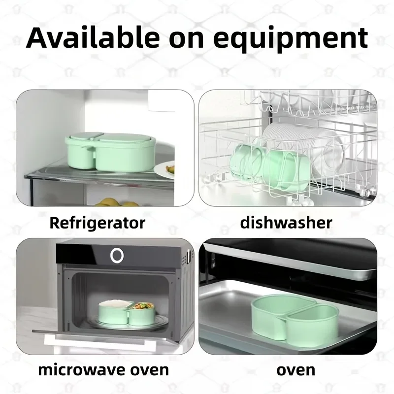 Silikon-Snackbehälter mit Deck – Food Storage Oven Safe Bewertung und Preis