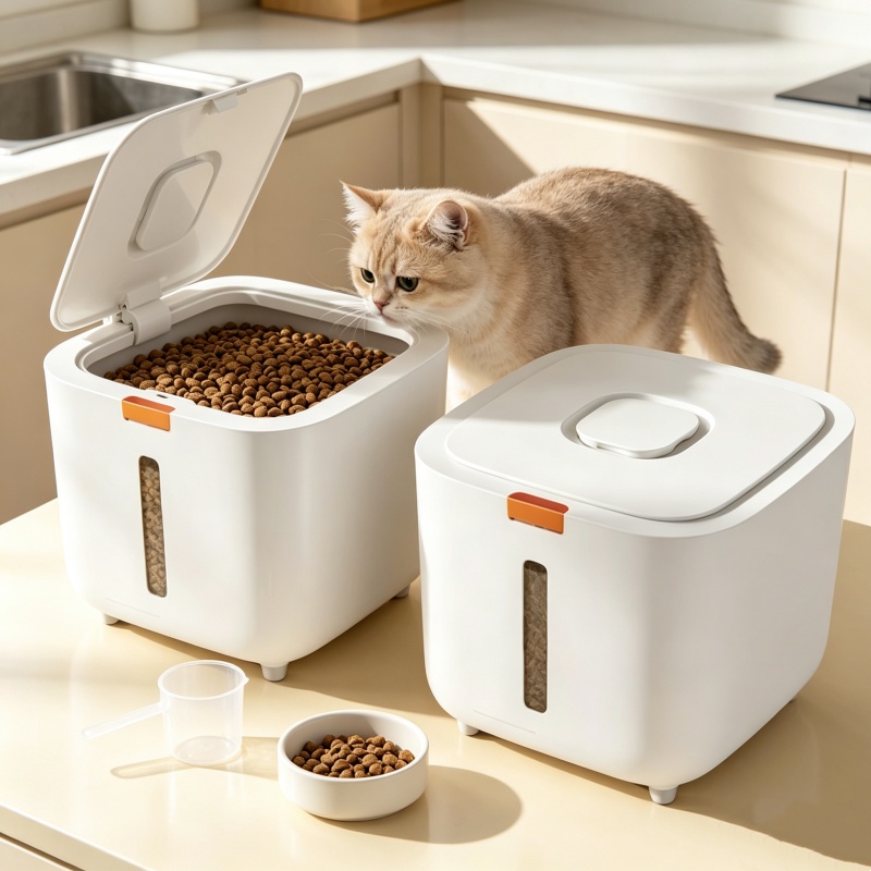 5/7KG Tierfutter-Aufbewahrungs – Food Storage With Dividers Bewertung und Preis